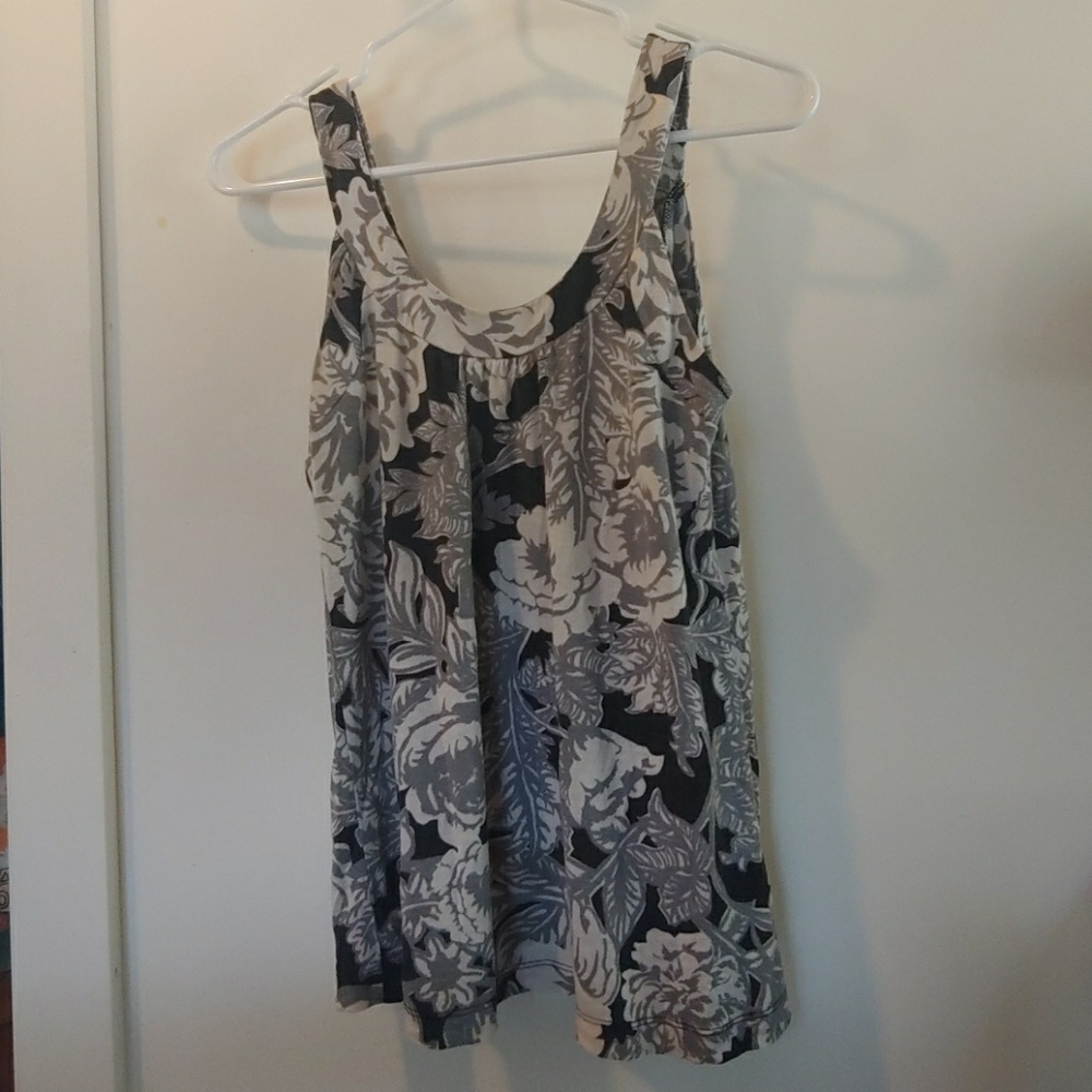 Old Navy Rose Print Tank